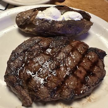 Texas Roadhouse - A ribeye and a baked potato - Steakhouses Near Me - Lake Park, Florida Texas Roadhouse - A ribeye and a baked potato - Steakhouses Near Me - Lake Park, Florida