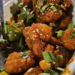 Aroma Grill & Bar - Chili Baby Corn. Wow! Surprising and fantastic!