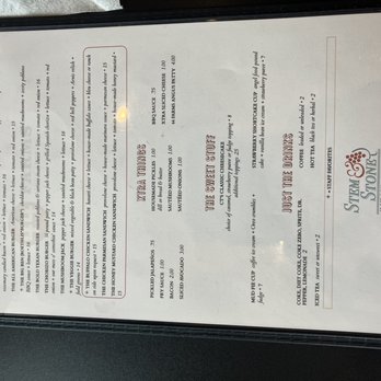 Stem & Stone - Menu - New American Near Me - Bastrop, Texas