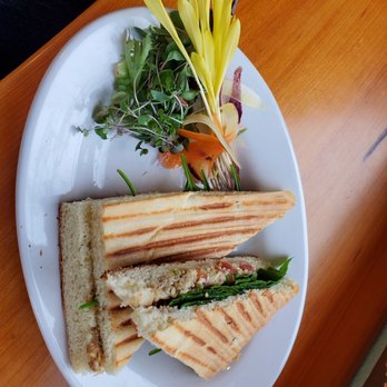 Beach Street Kitchen - Veggie Panni - Cafes Near Me - Yachats, Oregon