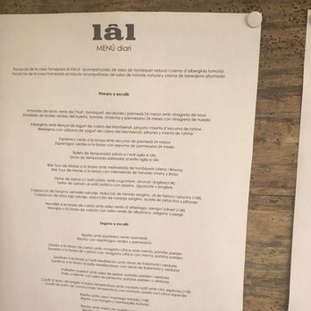 Lal - Menu - Signature Cuisine Near Me - Esparreguera, B Lal - Menu - Signature Cuisine Near Me - Esparreguera, B