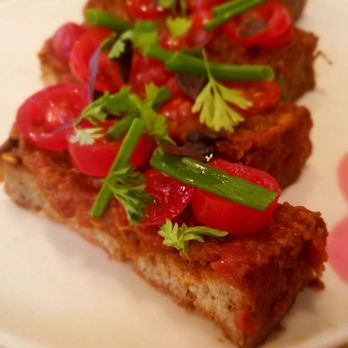 Theodore Rex - Tomato toast - New American Near Me - Houston, Texas Theodore Rex - Tomato toast - New American Near Me - Houston, Texas