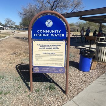 Veterans Oasis Park - Fishing sign - Parks Near Me - Chandler, Arizona Veterans Oasis Park - Fishing sign - Parks Near Me - Chandler, Arizona