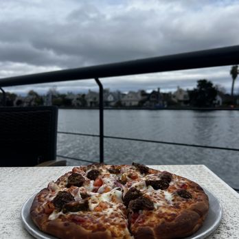 Waterfront Pizza - 31. Falafel Pizza - Pizza Near Me - Foster City, California Waterfront Pizza - 31. Falafel Pizza - Pizza Near Me - Foster City, California
