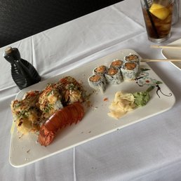 Sakura Roll and Spicy Salmon Roll