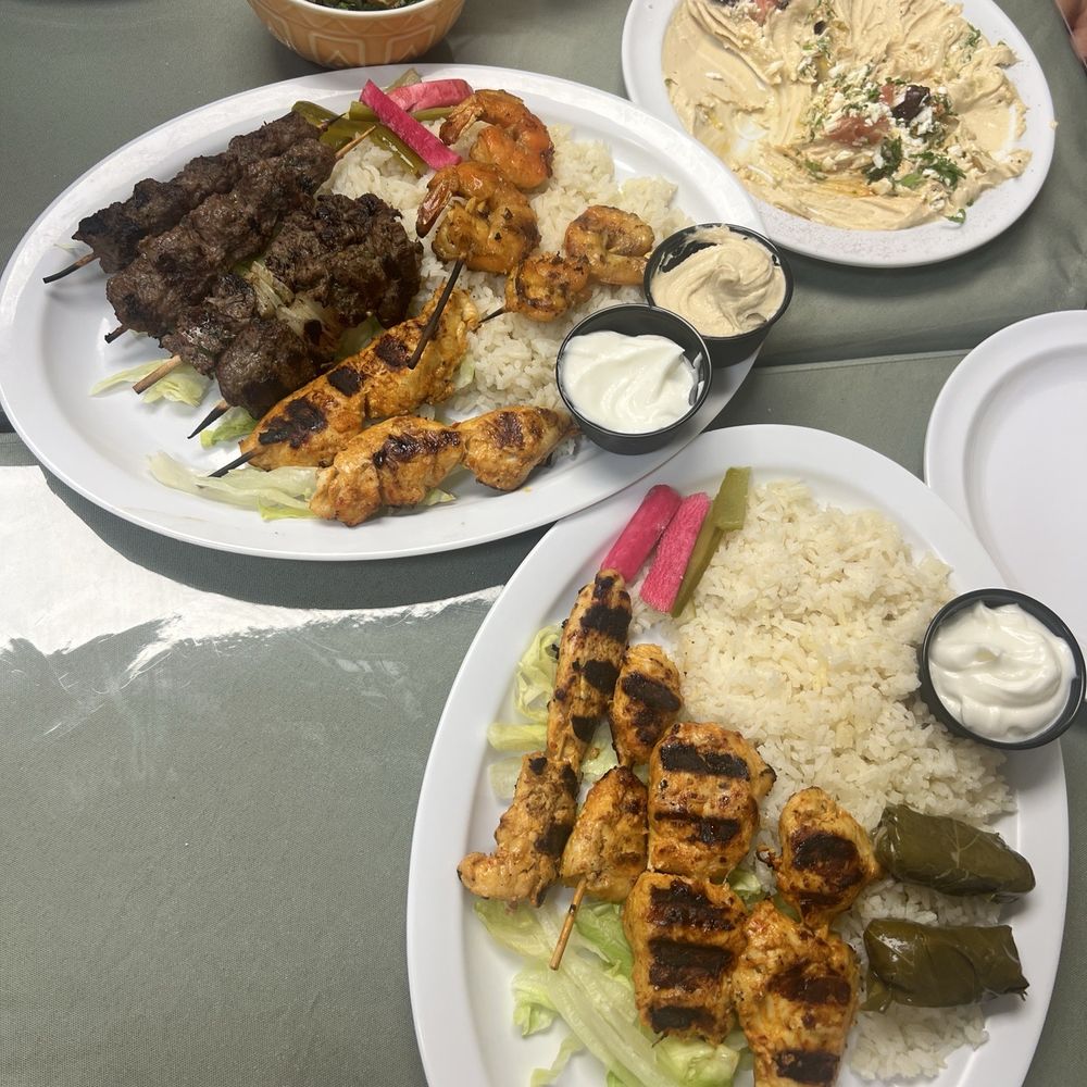 Lily's Mediterranean Fresh Grill - Lily's Mixed Grill Platter, Lily's Ultimate Hummus, and BEST FRIEND PLATTER - Mediterranean Near Me - Indialantic, Florida