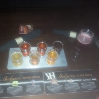 Yard House - 6 Belgium beer sampler - New American Near Me - Rancho Mirage, California Yard House - 6 Belgium beer sampler - New American Near Me - Rancho Mirage, California