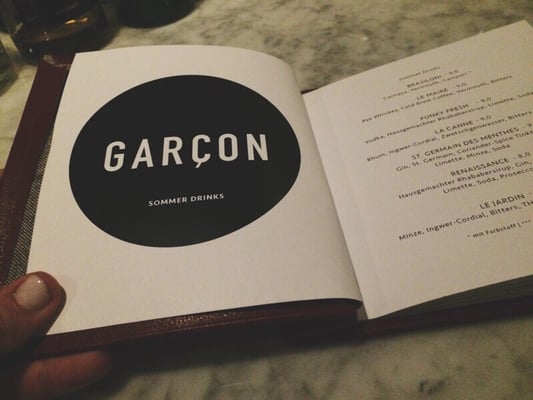 Garçon by null