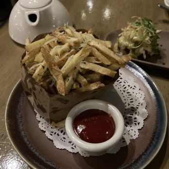 Pacific Coast Grill - L/Truffle Fries - Seafood Near Me - Cardiff, California Pacific Coast Grill - L/Truffle Fries - Seafood Near Me - Cardiff, California
