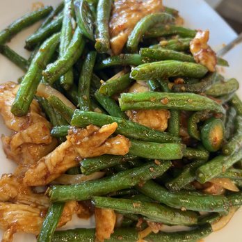 Hidden Dumpling House - Garlic Green Beans Plate - Chinese Near Me - Elk Grove, California Hidden Dumpling House - Garlic Green Beans Plate - Chinese Near Me - Elk Grove, California