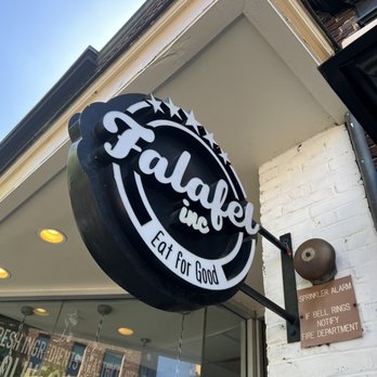 Falafel Inc - the front of a restaurant - Falafel Near Me - Alexandria, Virginia