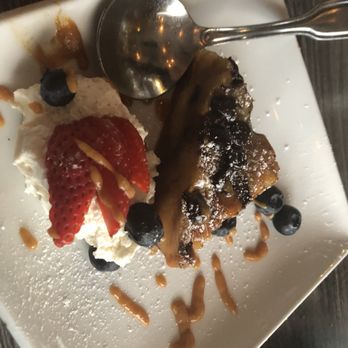 The 3rd Corner - Chocolate chip bread pudding dessert with prix fixe menu on Sunday - New American Near Me - Encinitas, California
