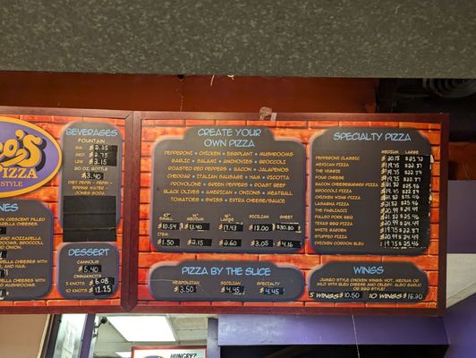 Menu photo 2 Rico's Pizza New York Style Corning, NY Menu photo 2 Rico's Pizza New York Style Corning, NY