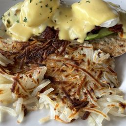 Mexican eggs Benedict