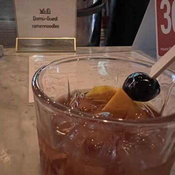 DOMU - Old fashioned because Dad and Mom need a night off - Ramen Near Me - Orlando, Florida DOMU - Old fashioned because Dad and Mom need a night off - Ramen Near Me - Orlando, Florida