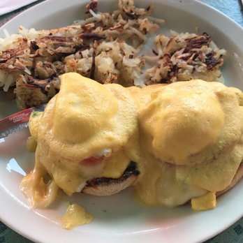 Martha's - Cali eggs benedict with melted havarti cheese on top - American Near Me - Hermosa Beach, California Martha's - Cali eggs benedict with melted havarti cheese on top - American Near Me - Hermosa Beach, California
