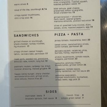 High Street - Lunch menu - New American Near Me - Philadelphia, Pennsylvania High Street - Lunch menu - New American Near Me - Philadelphia, Pennsylvania
