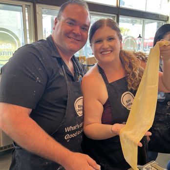 BiteUnite - Rolling out the pasta dough - Cooking Classes Near Me - San Francisco, California BiteUnite - Rolling out the pasta dough - Cooking Classes Near Me - San Francisco, California