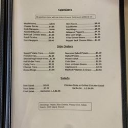 The Fill-Inn Station - Appetizers