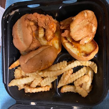 Zaxbys - I got home my daughter and I opened our food and it looked like it was just thrown in the box and handed to to me. - Chicken Wings Near Me - Monroe, North Carolina