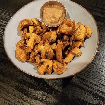 The Vine Restaurant - $15 fried mushrooms. October 2024 - New American Near Me - Grants Pass, Oregon
