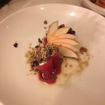 Uchi Dallas - Goat cheese, tuna, pumpkin seeds - Japanese Near Me - Dallas, Texas