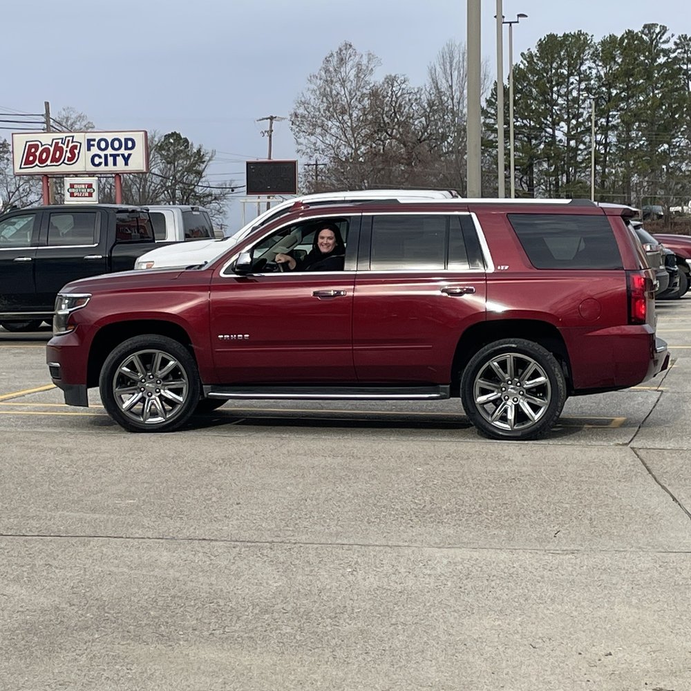 Reid Motors - My happy wife in the Tahoe we bought from Reid Motors. - Used Car Dealers Near Me - Austin, Arkansas Reid Motors - My happy wife in the Tahoe we bought from Reid Motors. - Used Car Dealers Near Me - Austin, Arkansas
