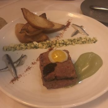 La Nouvelle Maison - Steak Tartare Napoleon - French Near Me - Boca Raton, Florida La Nouvelle Maison - Steak Tartare Napoleon - French Near Me - Boca Raton, Florida