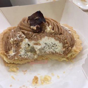 Andersen Bakery - Chestnut Tart (Mont Blanc) - Bakeries Near Me - Milpitas, California