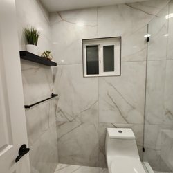 Shower 1. Only the tile came from F&D.