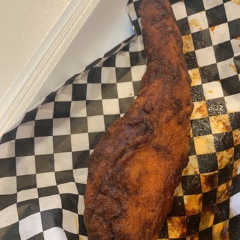 Crazy D's Hot Chicken - Omg. My chicken was the size of a Turkey leg! Lol. So good! - Chicken Shop Near Me - Reno, Nevada Crazy D's Hot Chicken - Omg. My chicken was the size of a Turkey leg! Lol. So good! - Chicken Shop Near Me - Reno, Nevada