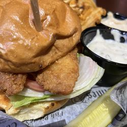 Carbone's Pizza and Pub - Rosemount - Fish Sandwich Carbone's Style