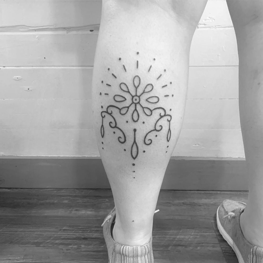 The Crescent Tattoo Company Logo