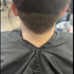 Shear Thairapy Salon - Back of hair, bottom shaved