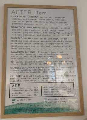 Menu photo 3 Drift Coffee Durham, NC Menu photo 3 Drift Coffee Durham, NC