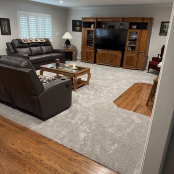 A & M Carpets - After (yes new sofas! :-) ) - Carpeting Near Me - La Verne, California