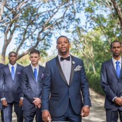 The Suit Spot - Great suit for destination wedding in Barbados thanks to Mike at SRG Fashion!
