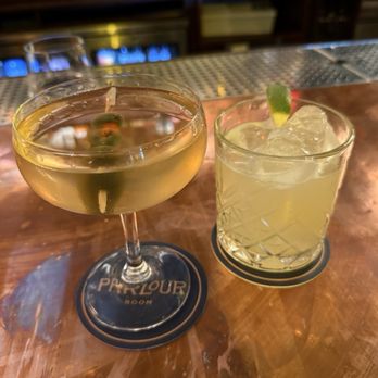 The Parlour Room - Extra dirty martini and spicy margarita - Cocktail Bars Near Me - New York, New York