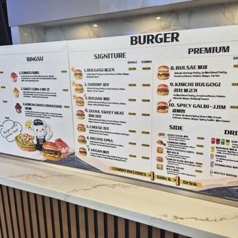 Unninae K-Burger - menu - Burgers Near Me - Los Angeles, California Unninae K-Burger - menu - Burgers Near Me - Los Angeles, California