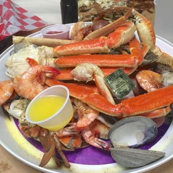 Backfins Crab House - the steamed seafood platter (clams, oysters, shrimp, snow crab, blue crab, corn and potatoes)!!! highly recommend. - Seafood Near Me - Wake Forest, North Carolina Backfins Crab House - the steamed seafood platter (clams, oysters, shrimp, snow crab, blue crab, corn and potatoes)!!! highly recommend. - Seafood Near Me - Wake Forest, North Carolina