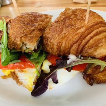 Tea Room Cafe - Breakfast sandwich - huge!!! - Coffee & Tea Near Me - Petaluma, California Tea Room Cafe - Breakfast sandwich - huge!!! - Coffee & Tea Near Me - Petaluma, California