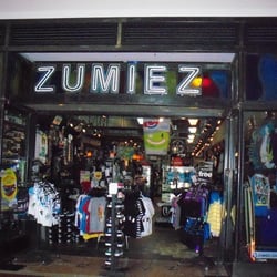 Zumiez - Lots of clothes.