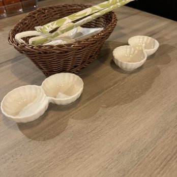 Let's Get Pho - Cute little cups to put your sauces - Vietnamese Near Me - Henderson, Nevada