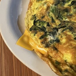 Spinach omelette Spinach omelette