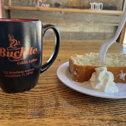 Buchito - Coffee and coconut cake . The best