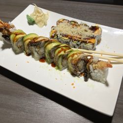 Roll & Bowl - Volcano Roll and Dinosaur Roll