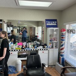 TOMMIE'S BARBER & STYLE SHOP - Inside Tommie's barbershop.