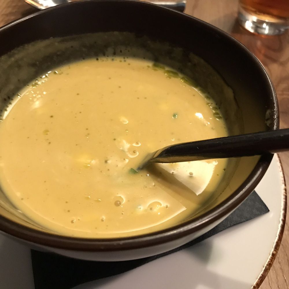 Brazos - Proper Texas Kitchen - Lobster bisque yummmm - New American Near Me - College Station, Texas Brazos - Proper Texas Kitchen - Lobster bisque yummmm - New American Near Me - College Station, Texas