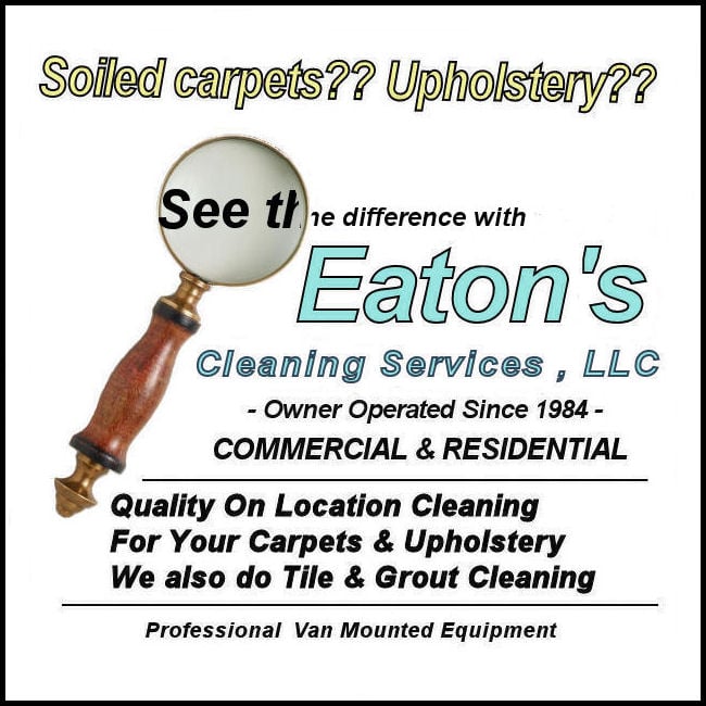 EATON’S CLEANING SERVICES Updated August 2024 Conway, New Hampshire
