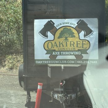 Oak Tree Gun Club - They even have axe throwing! - Gun/Rifle Ranges Near Me - Newhall, California